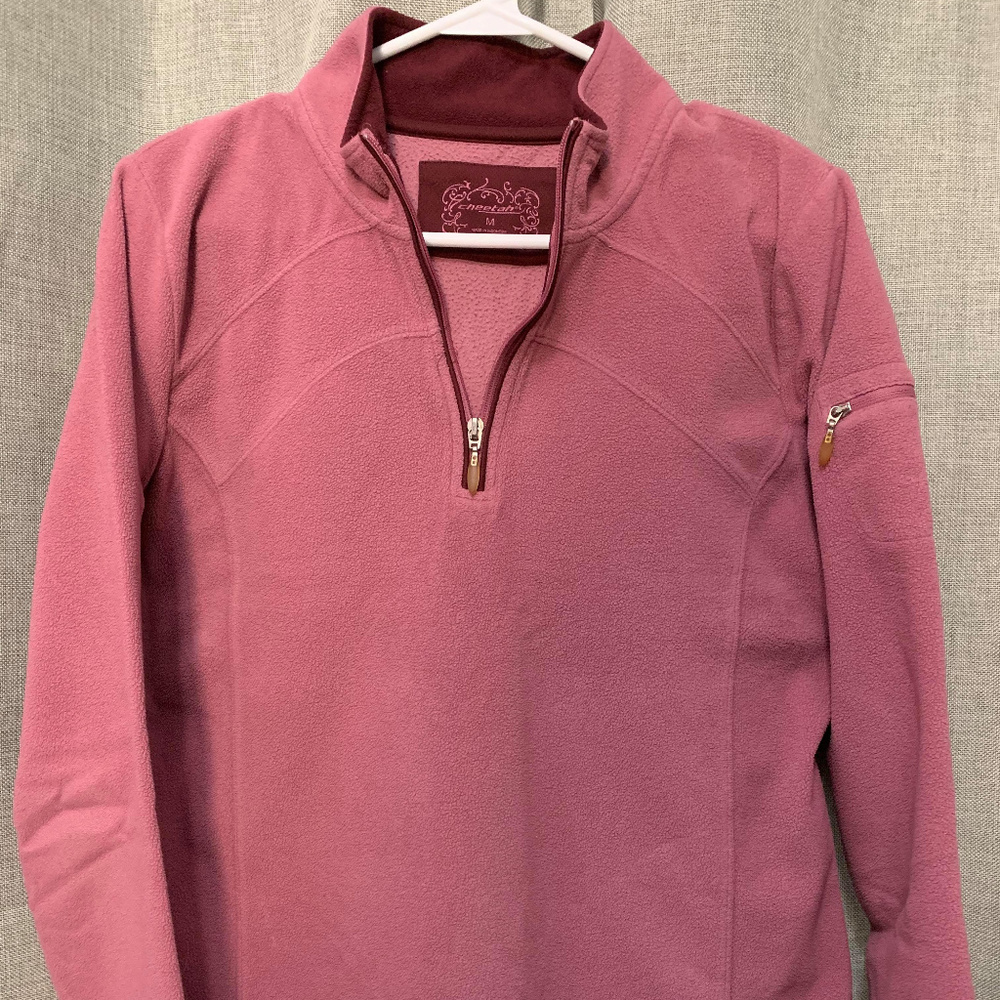 Cheeta mauve pullover sweater